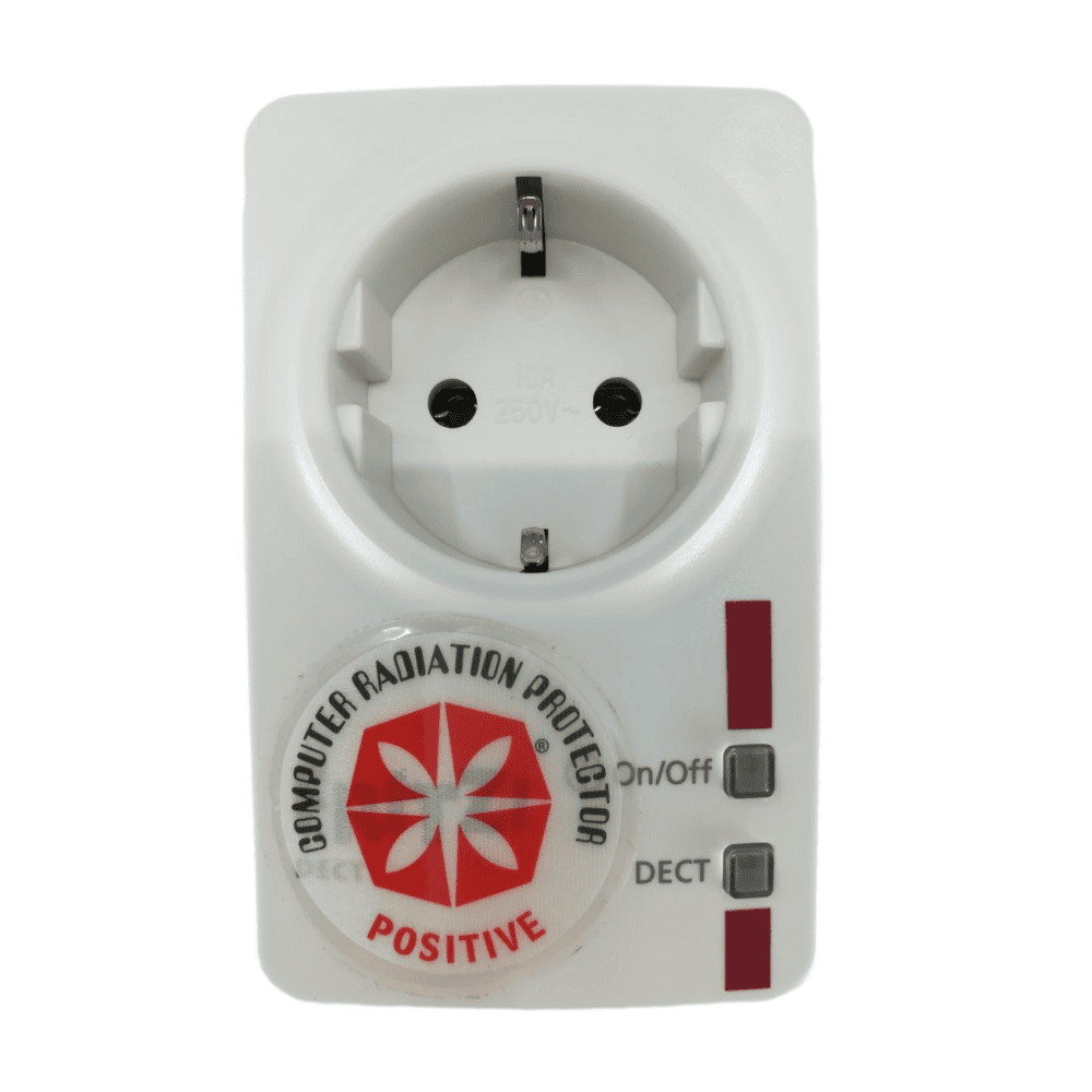 Enchufe de protección de alta frecuencia con antivirus EMF, protege contra la radiación electromagnética, ideal para una vida y trabajo saludables, minimiza los campos electromagnéticos, asegura la seguridad funcional y la reducción de radiación.